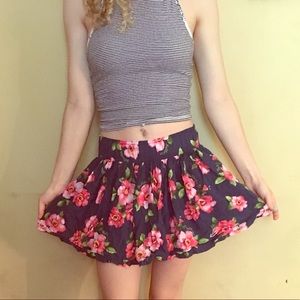 Floral Hollister Skirt